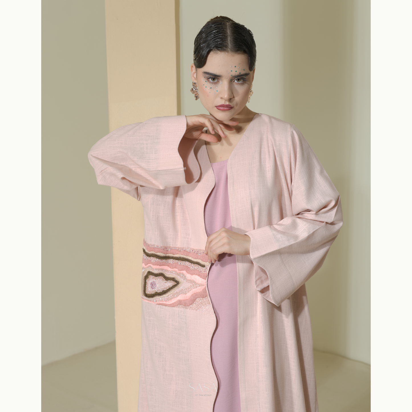 Ana Linen Abaya