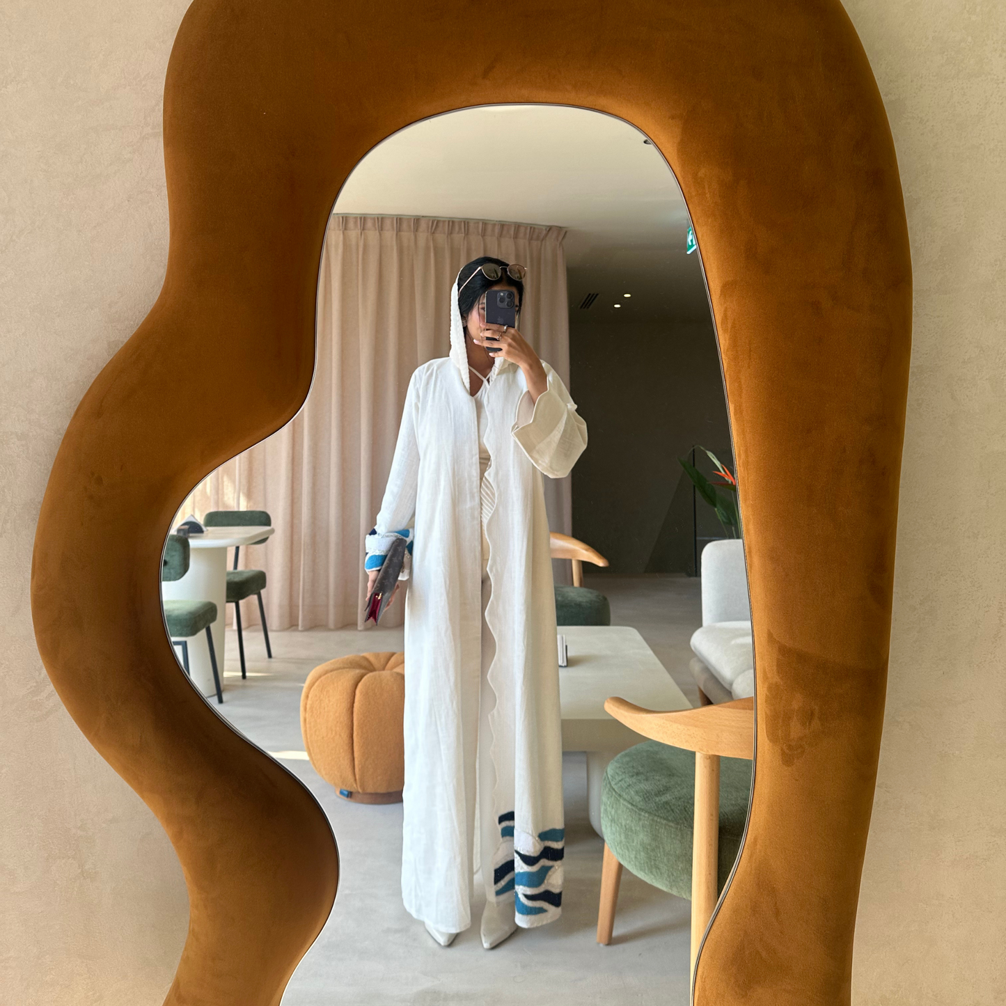 Ada Linen Abaya