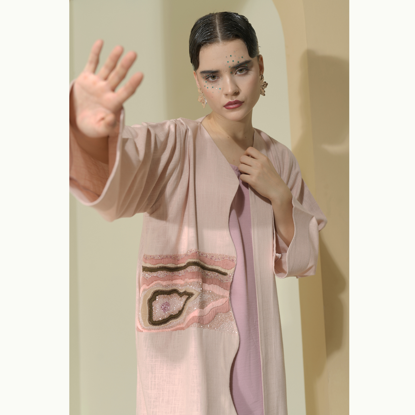 Ana Linen Abaya
