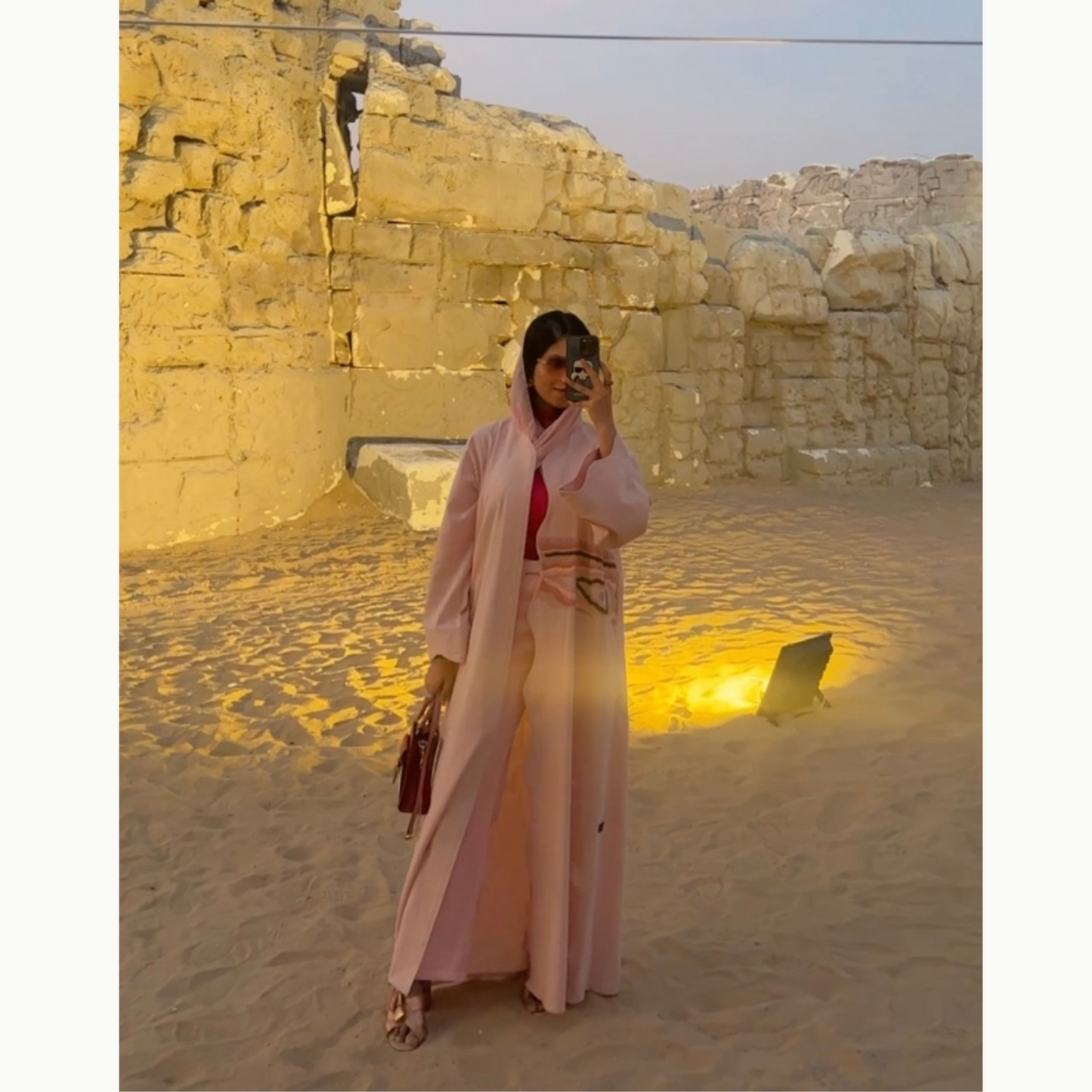 Ana Linen Abaya