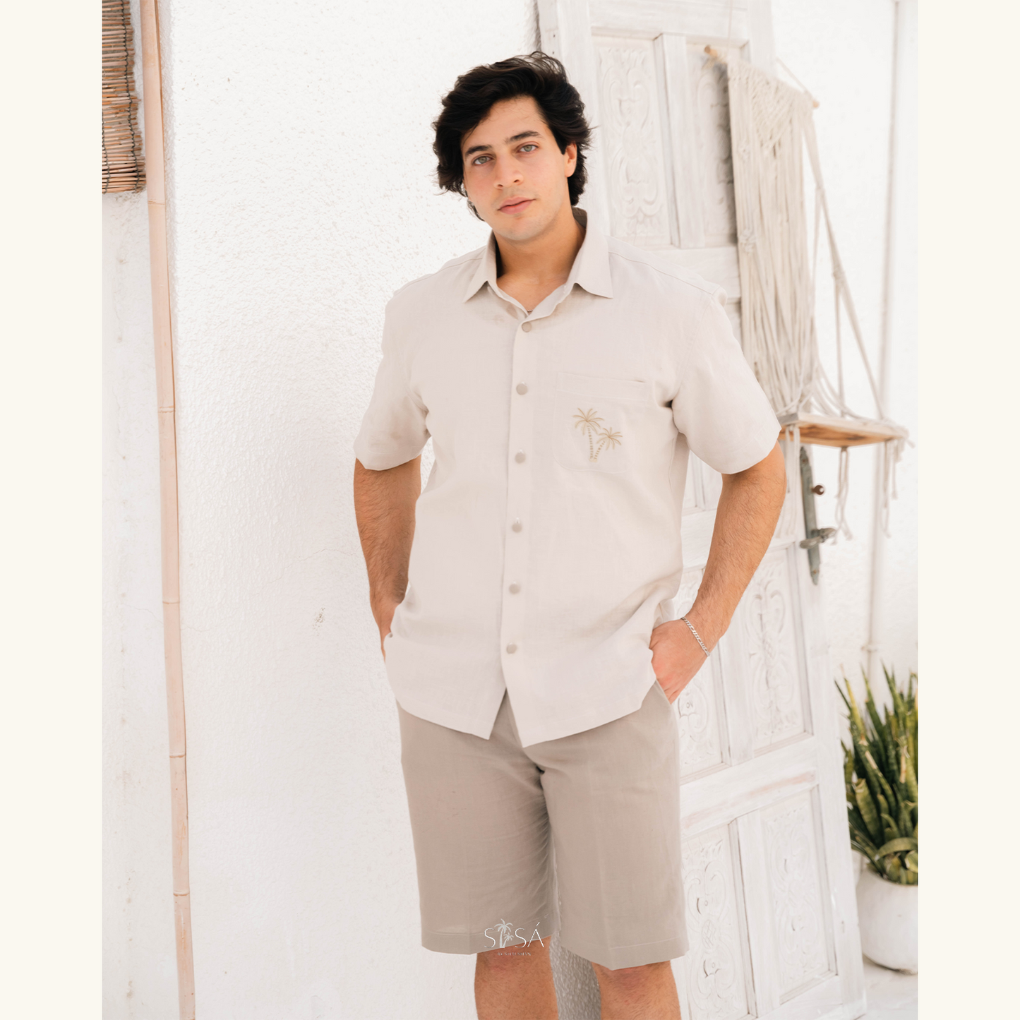 Palm Sands Linen Shirt