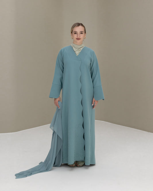 Sage Serenity Abaya