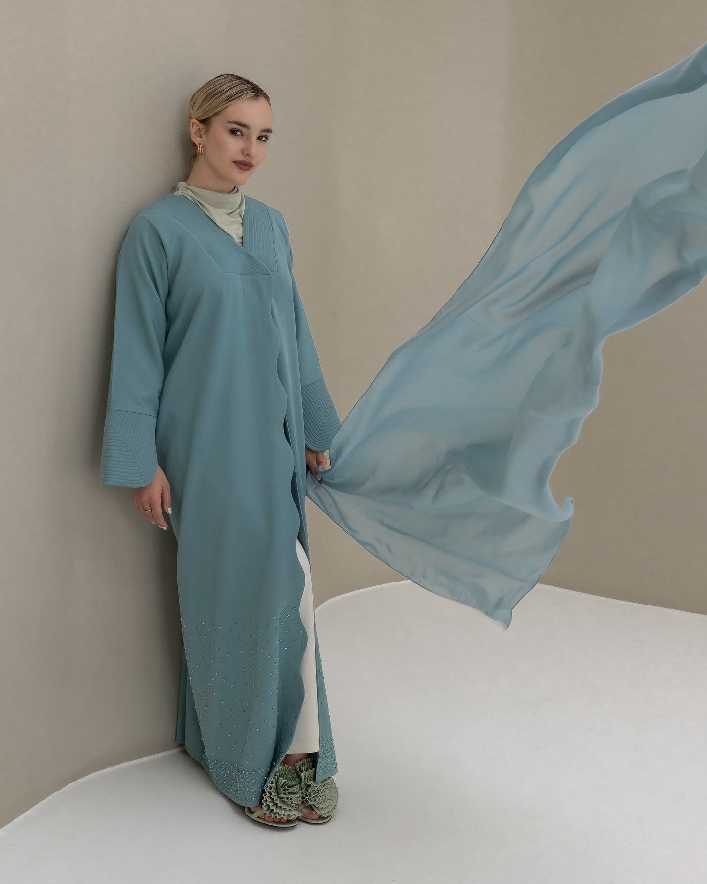 Sage Serenity Abaya