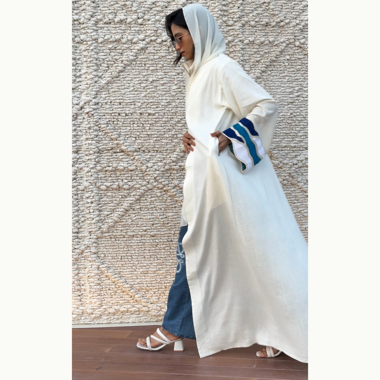 Ada Linen Abaya