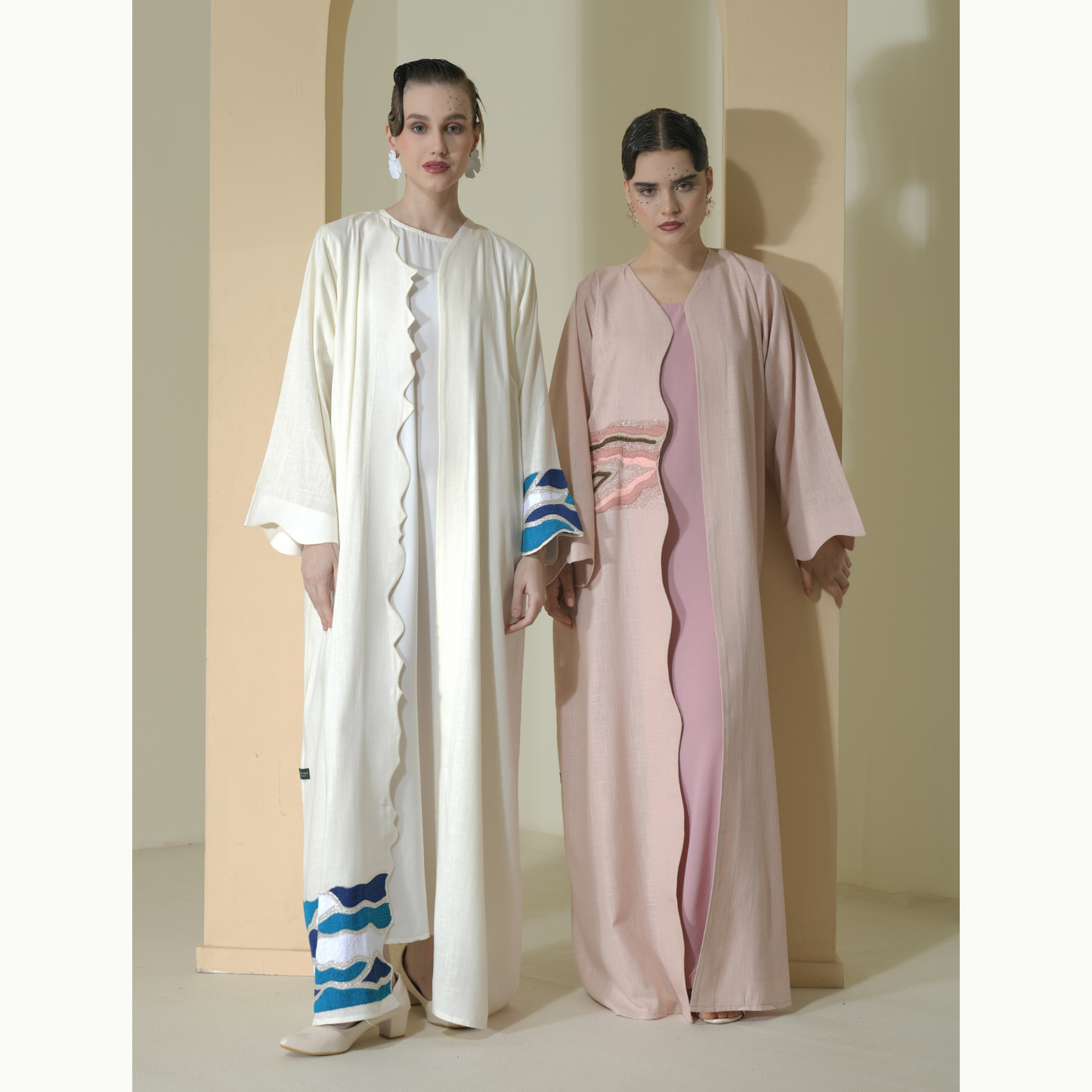Ada Linen Abaya