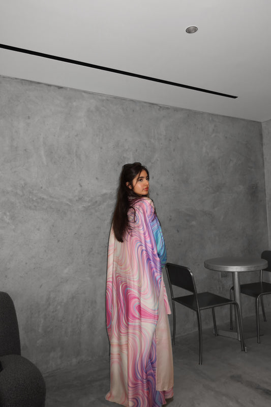 ISLA - swirl abaya